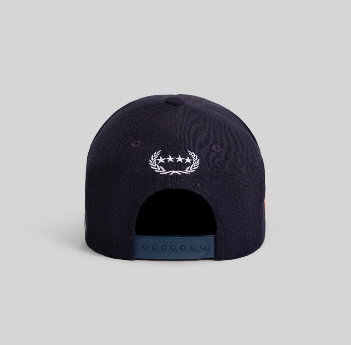 THE NEW YANKEE (DEEP NAVY BLUE ORANGE HEART)