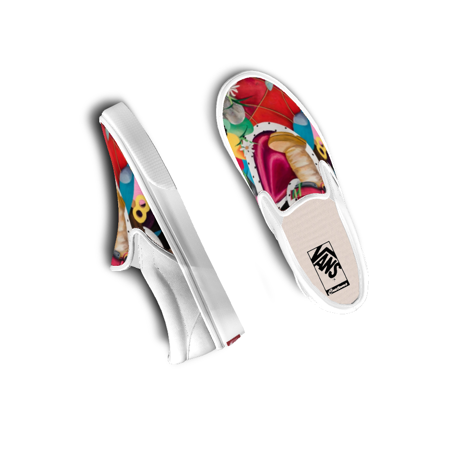 VANS X KurveStudio Basic Slip #TLKH (PURE WHITE)