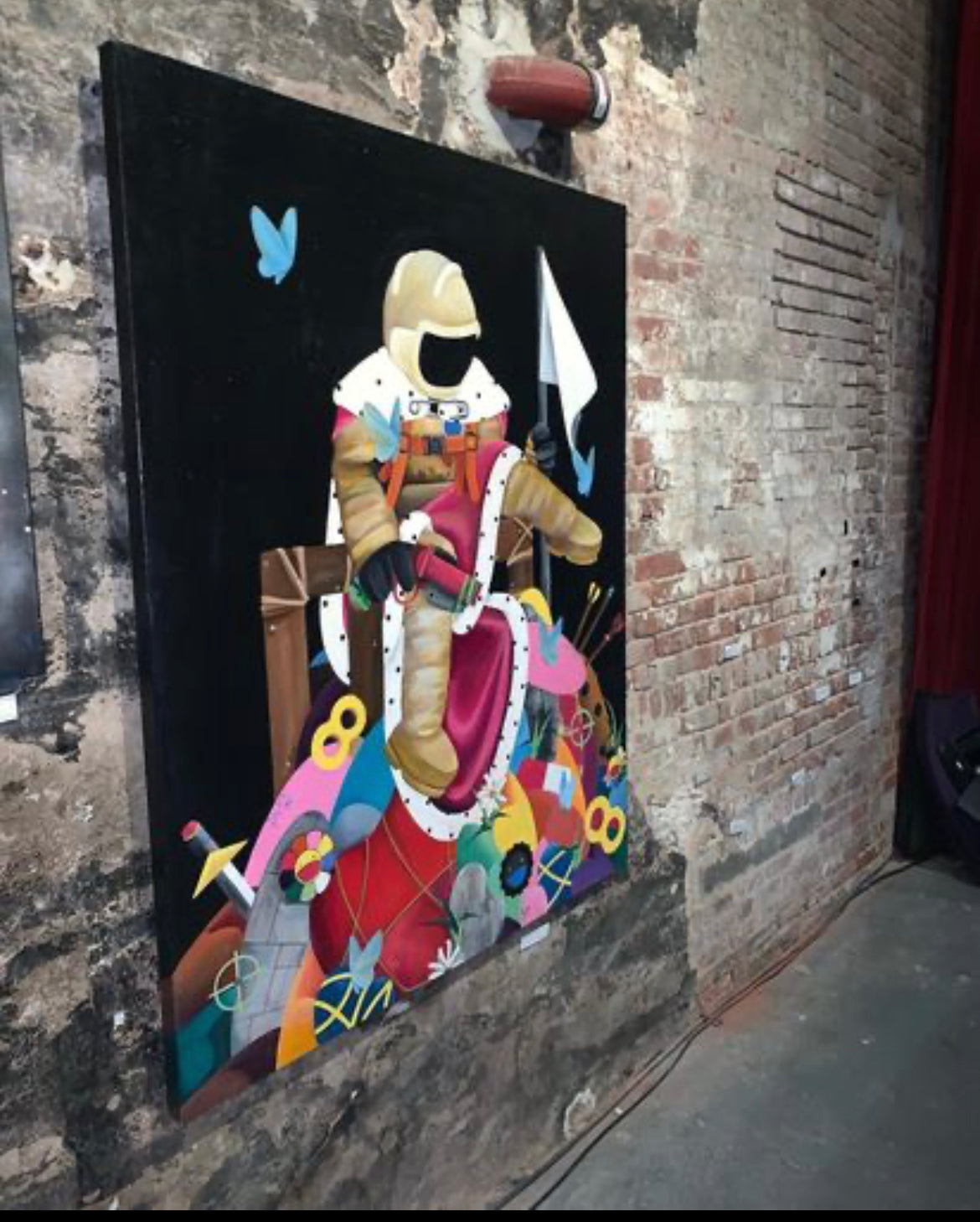 Original Artwork: The Lonely King Of Hearts