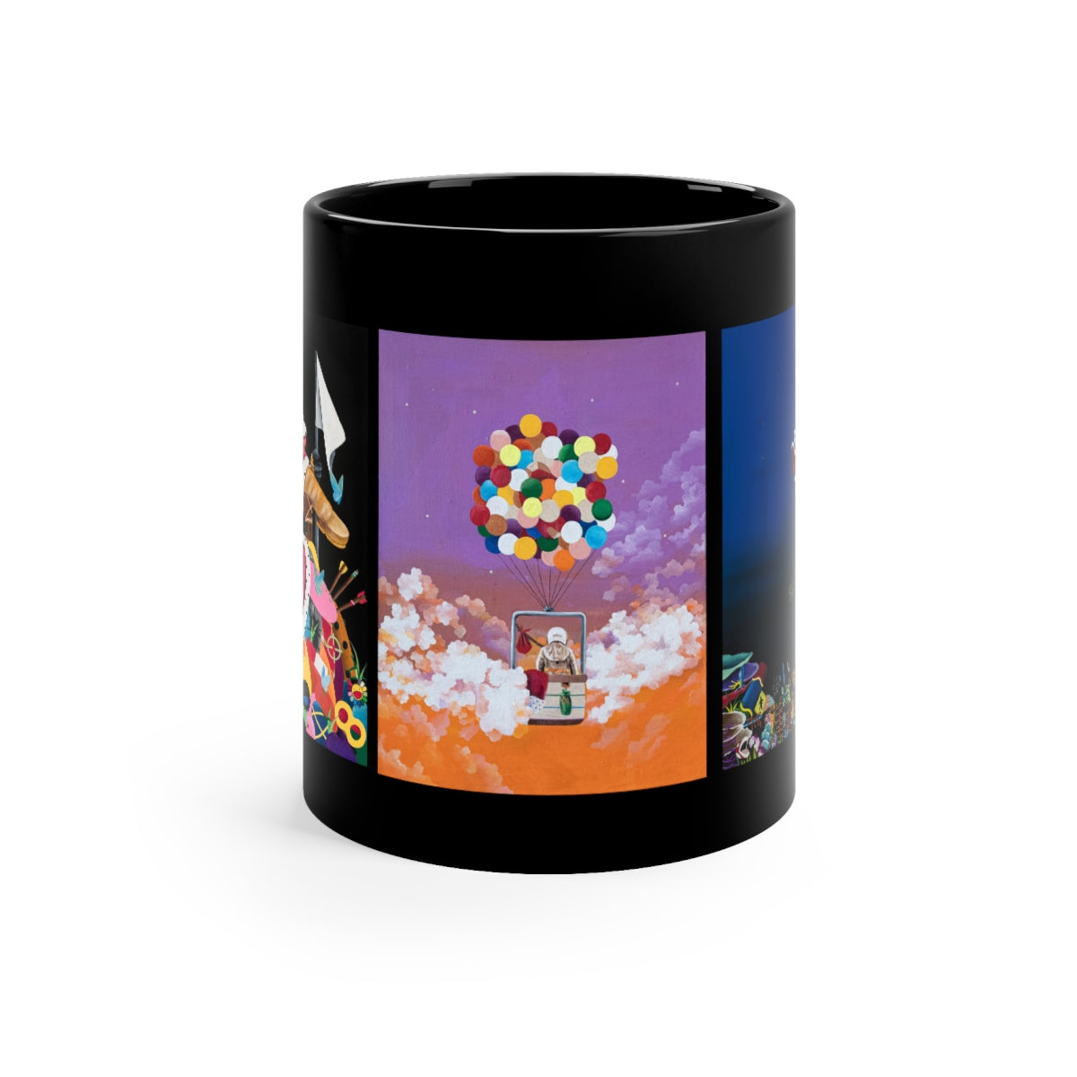 3 Feat Mug By KurveKing