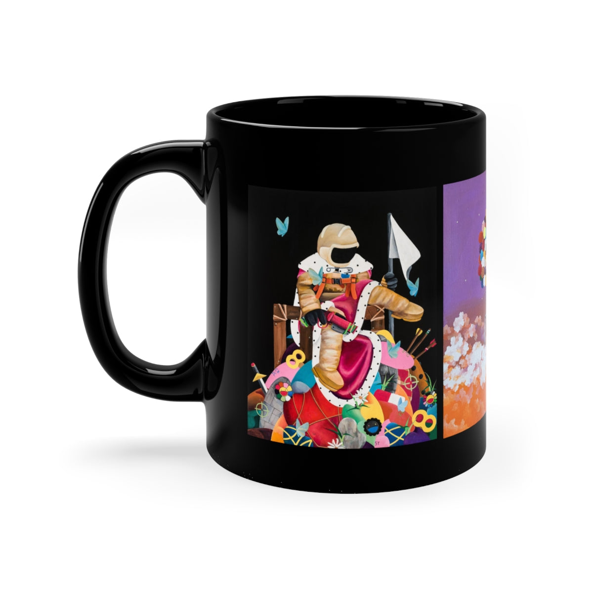 3 Feat Mug By KurveKing
