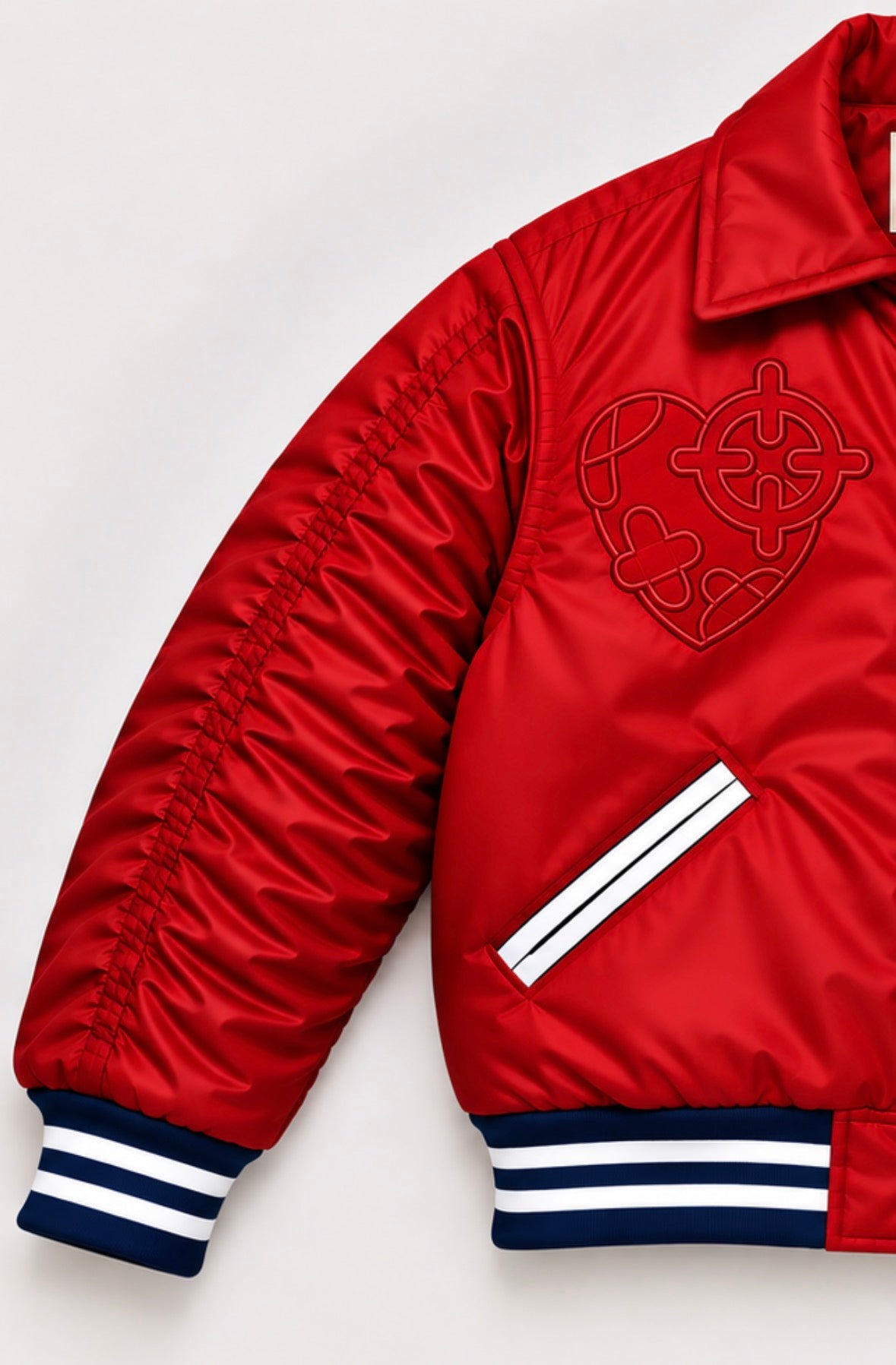 NEW YORK HEALING REVERSIBLE BOMBER RED (LIMITED)