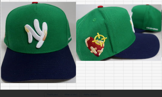 THE NEW YANKEE (GREEN/NAVY )