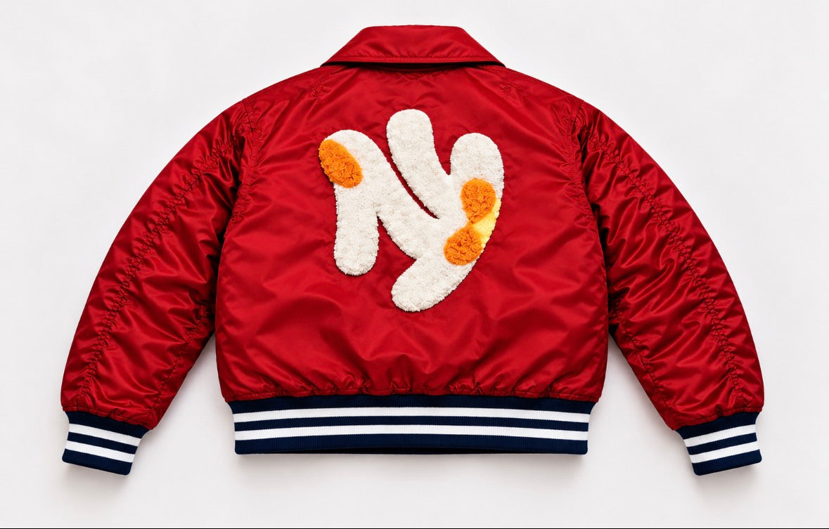 NEW YORK HEALING REVERSIBLE BOMBER RED (LIMITED)