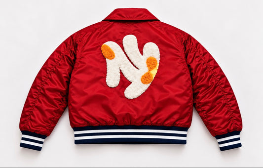 NEW YORK HEALING REVERSIBLE BOMBER RED (LIMITED)