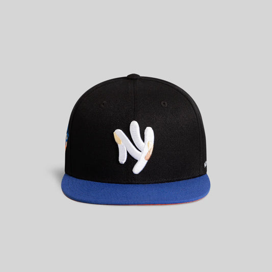 The New Yankee (FITTED/BLACK/BLUE)