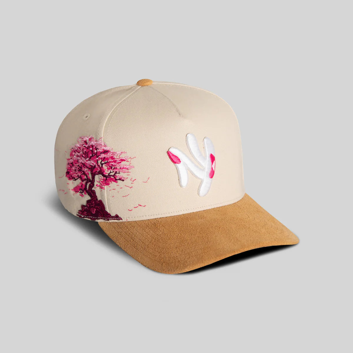 THE NEW YANKEE CHERRY BLOSSOM BIEGE SUEDE