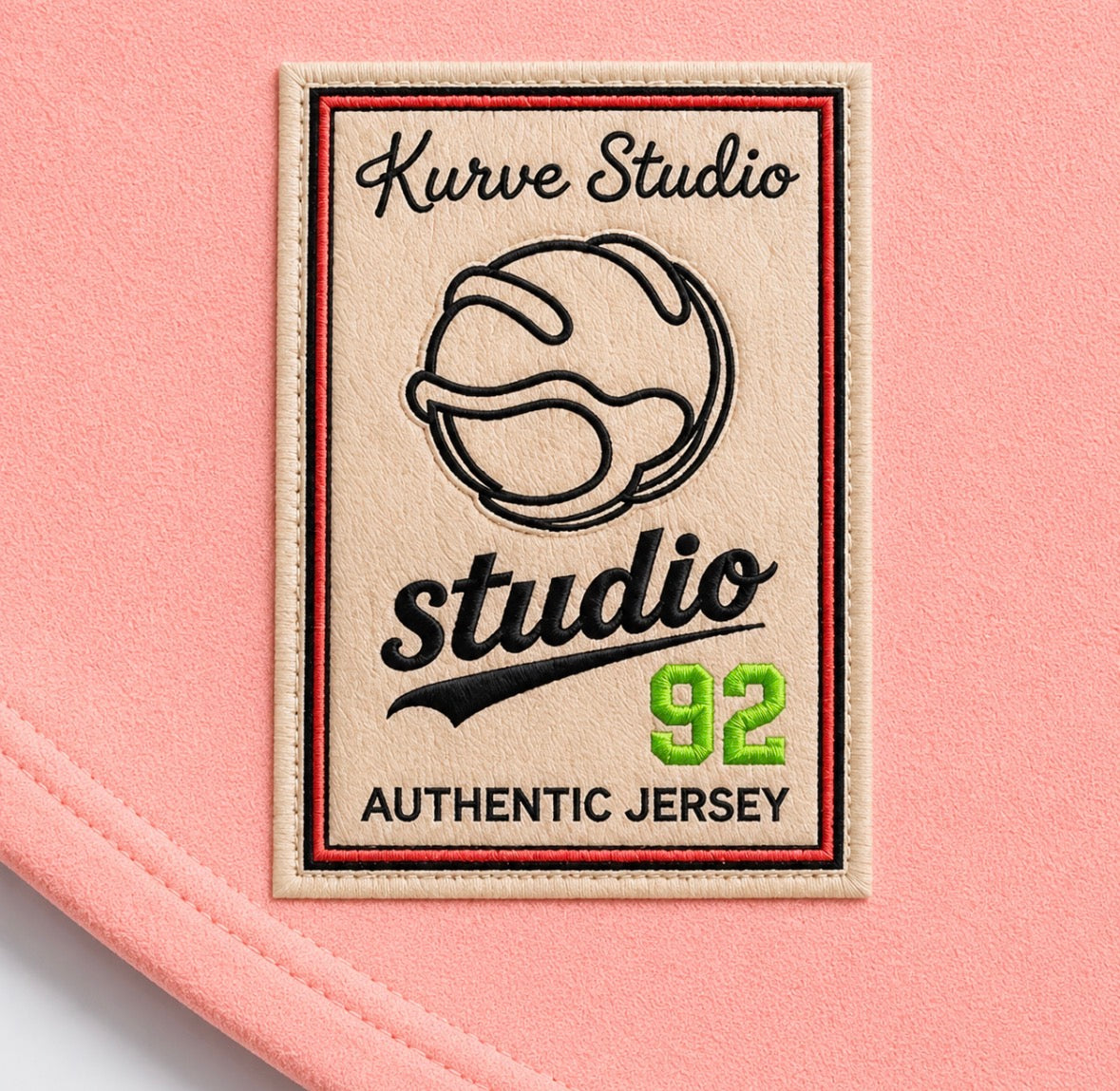 BROOKLYN STUDIO BASEBALL JERSEY SALMON