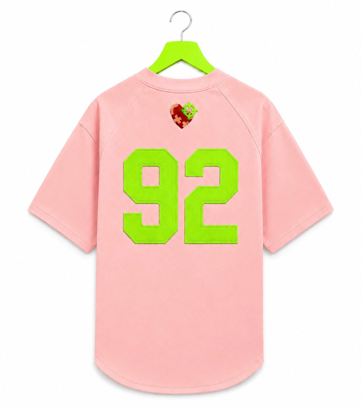BROOKLYN STUDIO BASEBALL JERSEY SALMON