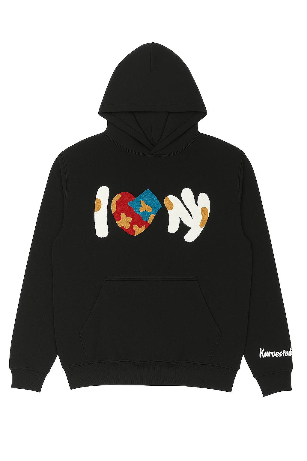 OVERSIZED I LOVE NEW YORK HOODY