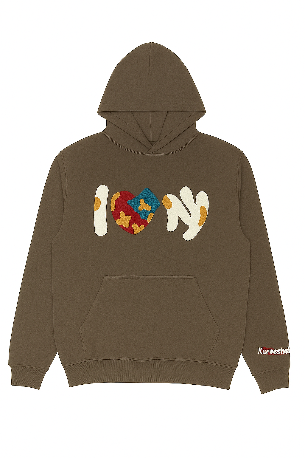 OVERSIZED I LOVE NEW YORK HOODY