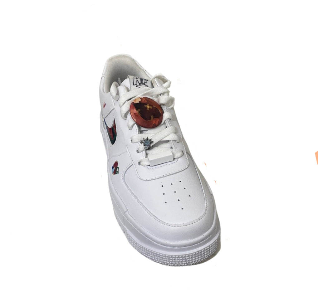 Nike af1 pixel discount white